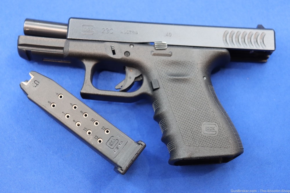 Glock G23C RTF2 GEN3 Pistol 40S&W Compensated 23C 40 AUSTRIA Rough Texture -img-19