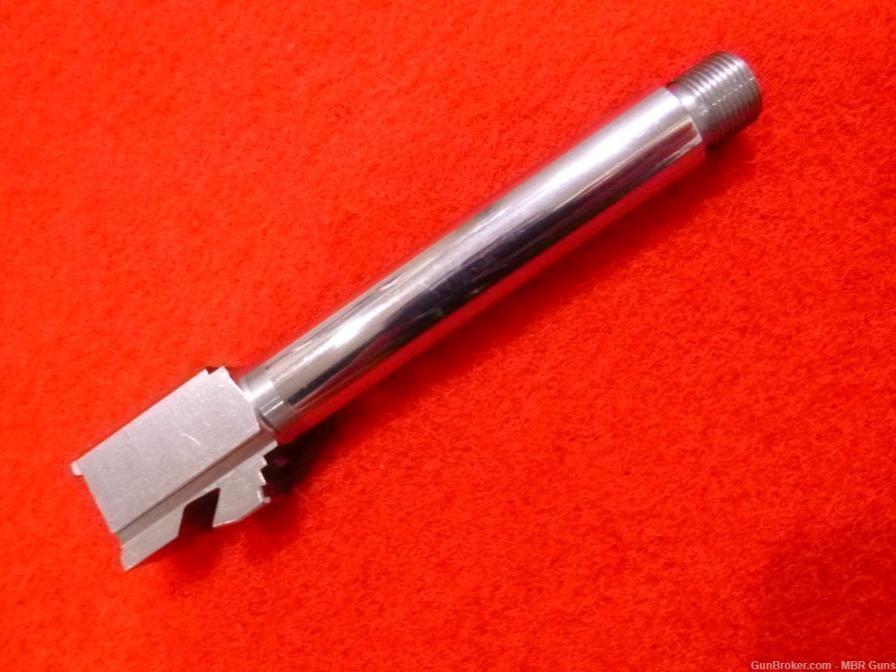 Glock 22 9mm Conversion Threaded Barrel 416R Stainless Steel 1/2-28 RH-img-0