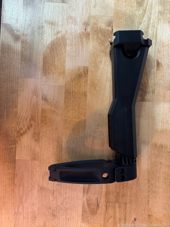 CZ Scorpion Evo Folding stock arm with Gearhead Works Tailhook Mod 1-img-1