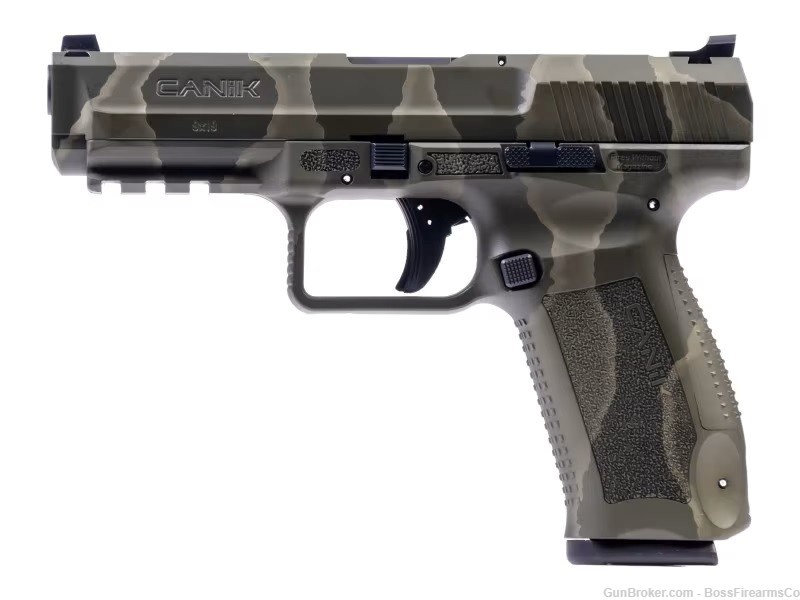 Canik TP9SF 9mm Luger Semi-Auto Pistol 4.46" Reptile Green HG4865RG-N-img-0