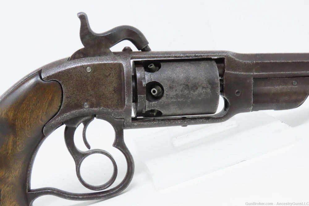 SCARCE c1862 SAVAGE NAVY Revolver CIVIL Antique CIVIL WAR .36 Union Sidearm-img-15