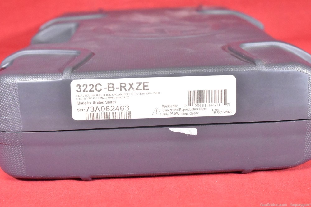 Sig P322 ROMEOZero Elite 22 LR 322C-B-RXZE P322-P322 322-img-24