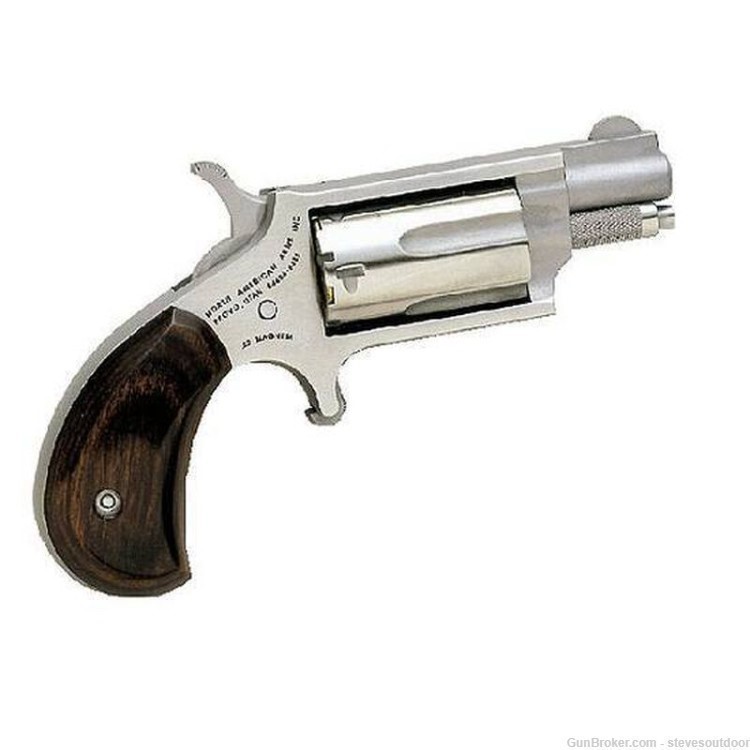 North American Arms (NAA) Mini Single Action Revolver 22 Magnum - NIB-img-0