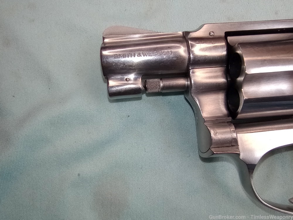 Snub Nose 38 Special Smith Wesson Model 60 S&W 36 2 Revolver Stainless Colt-img-18