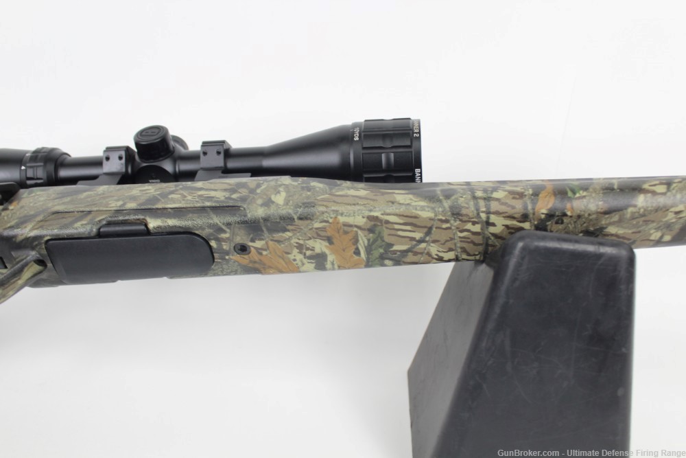 Excellent Steyr SBS 30-06 Stainless / Camo Stock Bushnell Banner 2 Scope-img-17