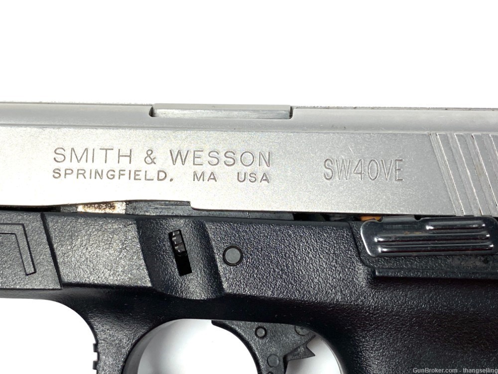S&W .40 Cal SW40VE Pistol Smith & Wesson Stainless Steel-img-26