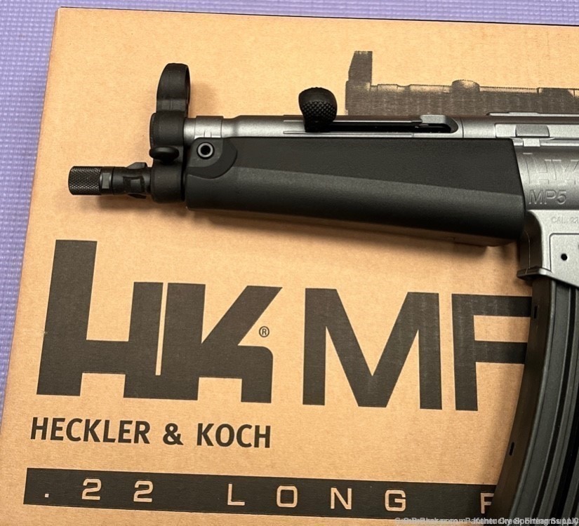 Heckler & Koch H&K MP5 Grey HK .22 LR 22 Long Rifle 25 Round 81000602-img-3
