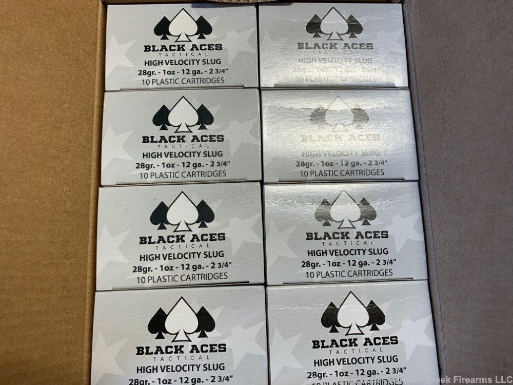 Black Aces Tactical 12ga Slugs 2.75 200rds winchester remington-img-2