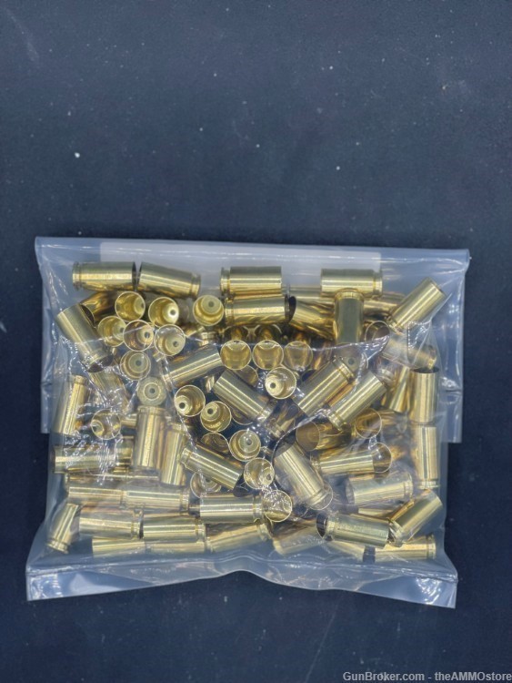 40 S&W New Brass casing, 100 count bag -img-0