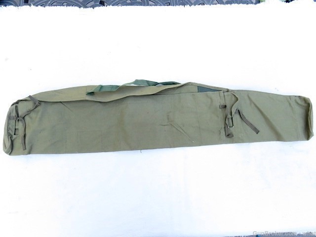 Original Chinese SKS Rifle Drop Carry Case with shoulder strap-img-0
