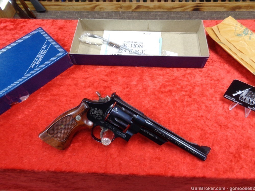 S&W Model 24 LIMITED EDITION THROUGH THE LINE 44 Special PRE LOCK WE TRADE!-img-24