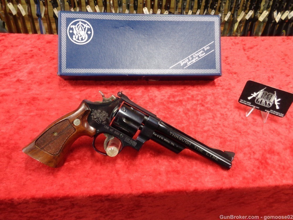 S&W Model 24 LIMITED EDITION THROUGH THE LINE 44 Special PRE LOCK WE TRADE!-img-20