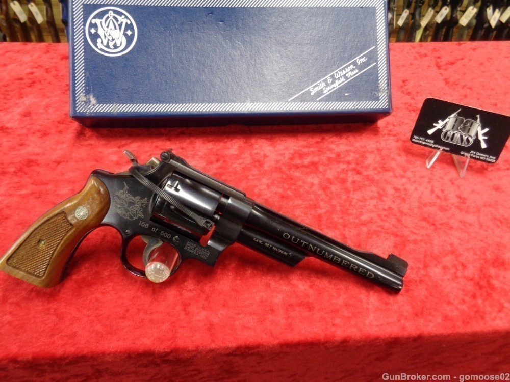 S&W Model 27-5 LIMITED EDITION OUTNUMBERED 357 Magnum NIB I TRADE!-img-17
