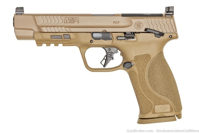SMITH AND WESSON M&P9 M2.0 9MM FDE 17+1 5" OR-img-0