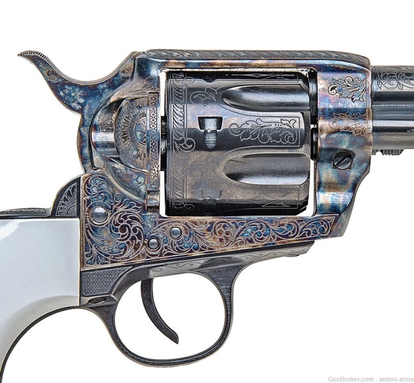 Traditions 1873 SA Bill Tilghman Model .45 Colt 4.75" CCH 6 Rds SAT73-110BT-img-2