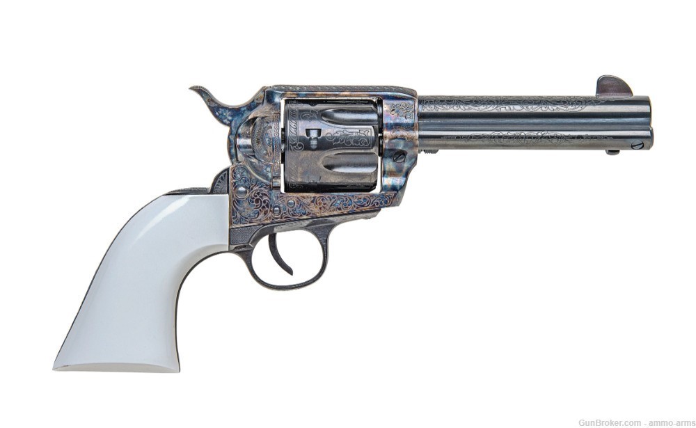Traditions 1873 SA Bill Tilghman Model .45 Colt 4.75" CCH 6 Rds SAT73-110BT-img-1