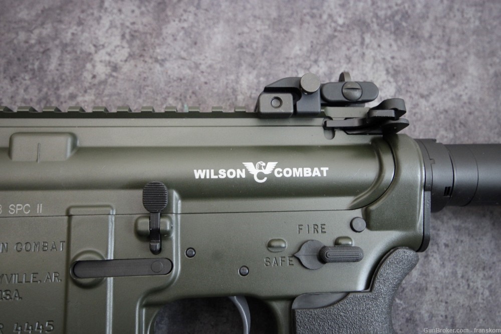 Wilson Combat Model Tactical Custom in 6.8 SPC with 16".Threaded Barrel-img-12