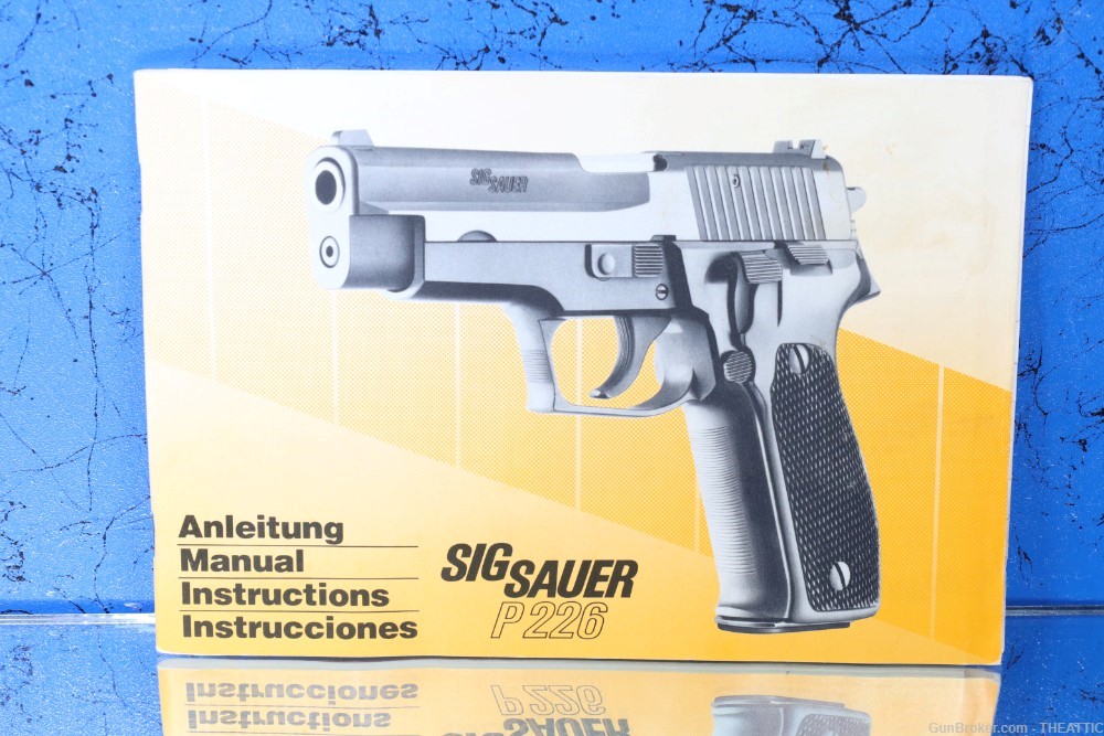 SIG SAUER P226 9MM W/BOX AND MANUAL MADE IN WEST GERMANY / 1989-img-46