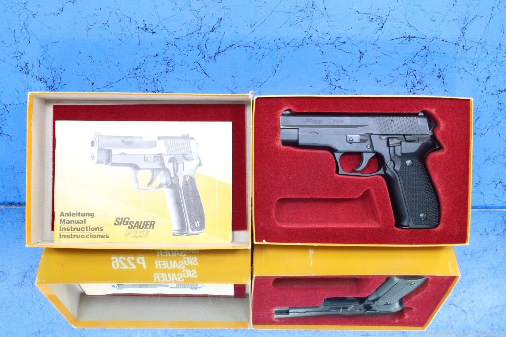 SIG SAUER P226 9MM W/BOX AND MANUAL MADE IN WEST GERMANY / 1989-img-55