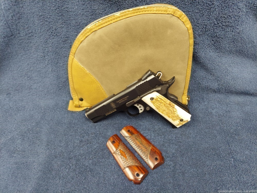 Smith & Wesson Model SW1911SC-E Series Pistol in .45ACP 5"-img-0