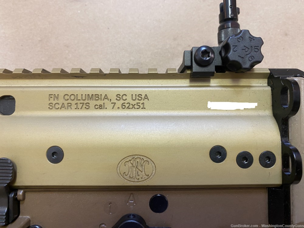 No Law Letter - Complete SCAR 17 machine gun - 7.62x51 / 308 - LIKE NEW-img-2
