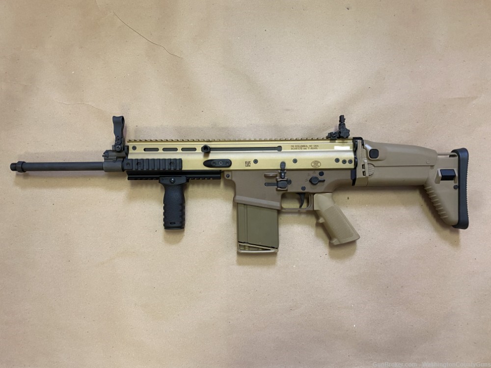 No Law Letter - Complete SCAR 17 machine gun - 7.62x51 / 308 - LIKE NEW-img-1