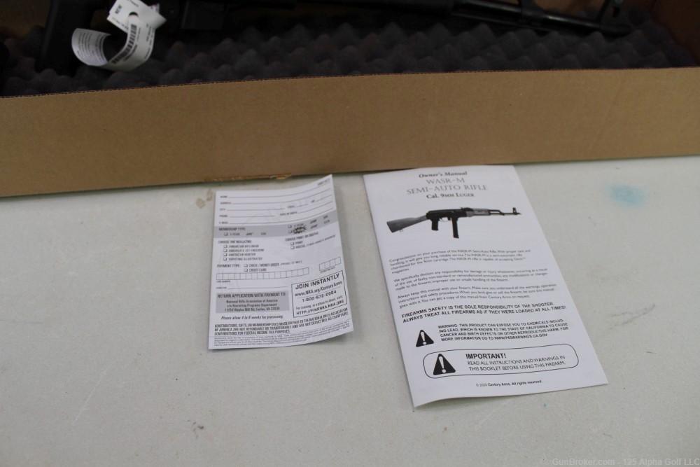 Century Arms WASR-M 9mm NEW IN BOX-img-6