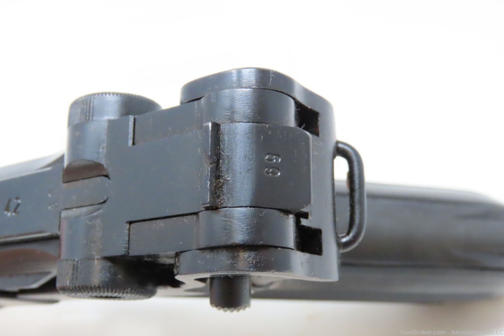 “1940” Date World War II German Mauser “42” Code 9mm LUGER PISTOL WWII  -img-8