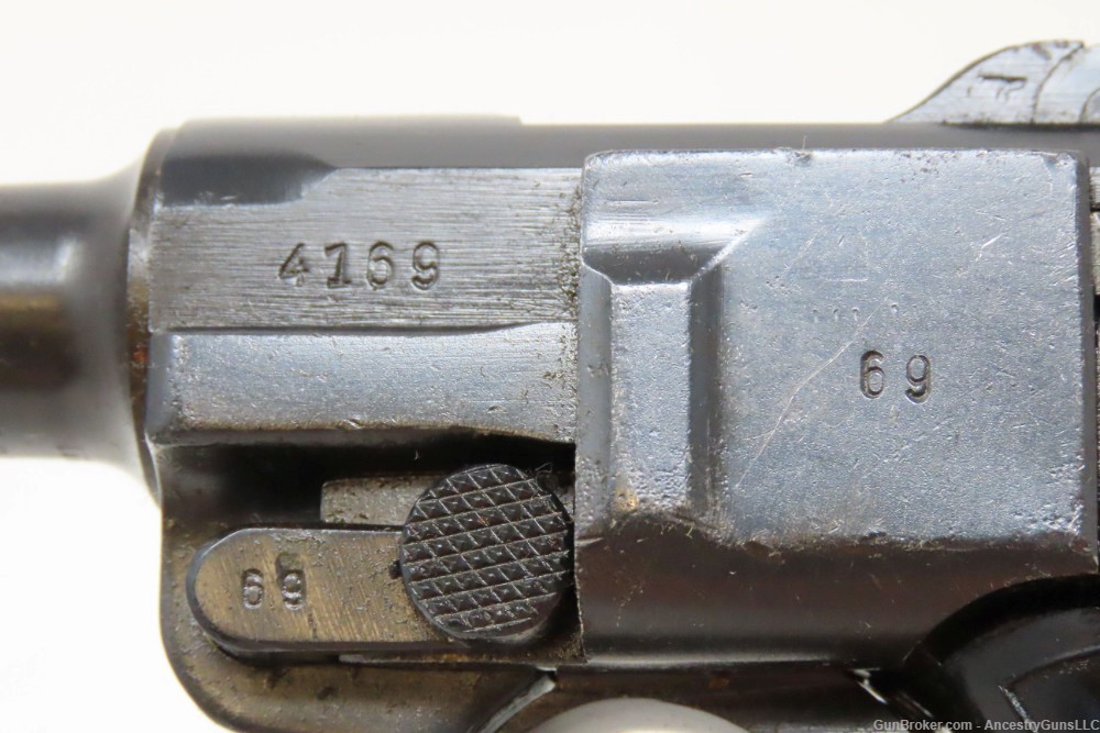 “1940” Date World War II German Mauser “42” Code 9mm LUGER PISTOL WWII  -img-6