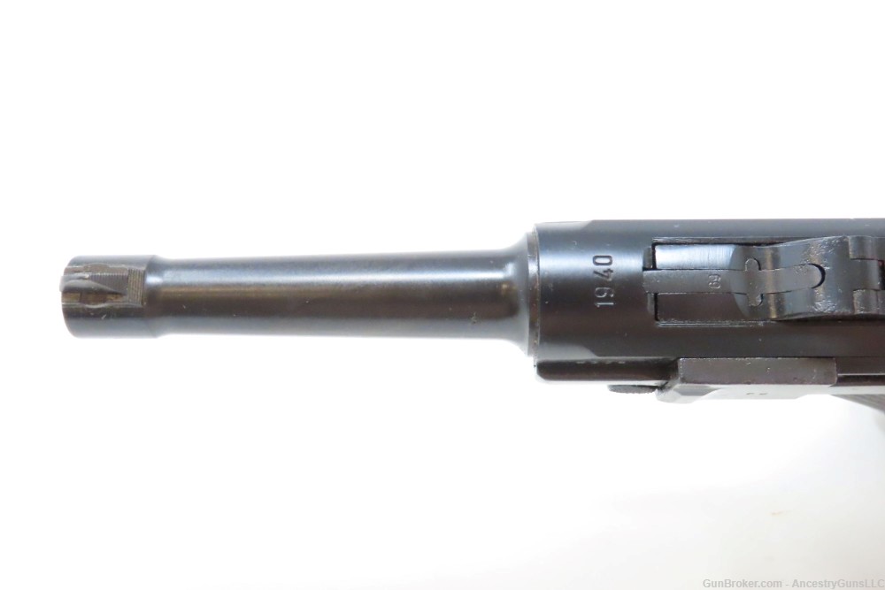 “1940” Date World War II German Mauser “42” Code 9mm LUGER PISTOL WWII  -img-10