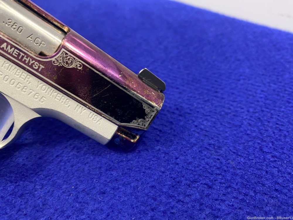 Kimber Micro Amethyst .380 ACP 2.75" *SPECIAL EDITION AMETHYST PVD FINISH*-img-15
