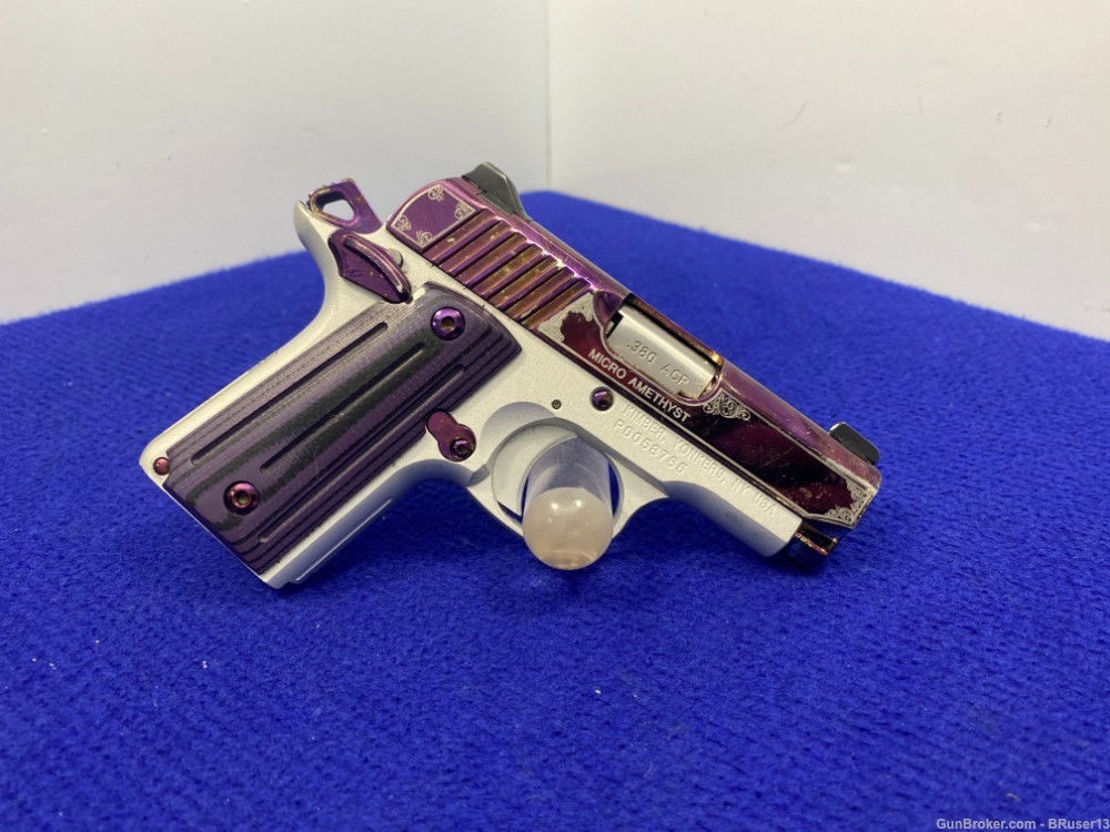 Kimber Micro Amethyst .380 ACP 2.75" *SPECIAL EDITION AMETHYST PVD FINISH*-img-10