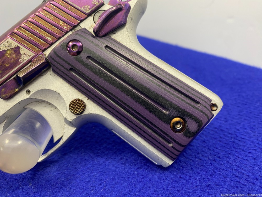 Kimber Micro Amethyst .380 ACP 2.75" *SPECIAL EDITION AMETHYST PVD FINISH*-img-2