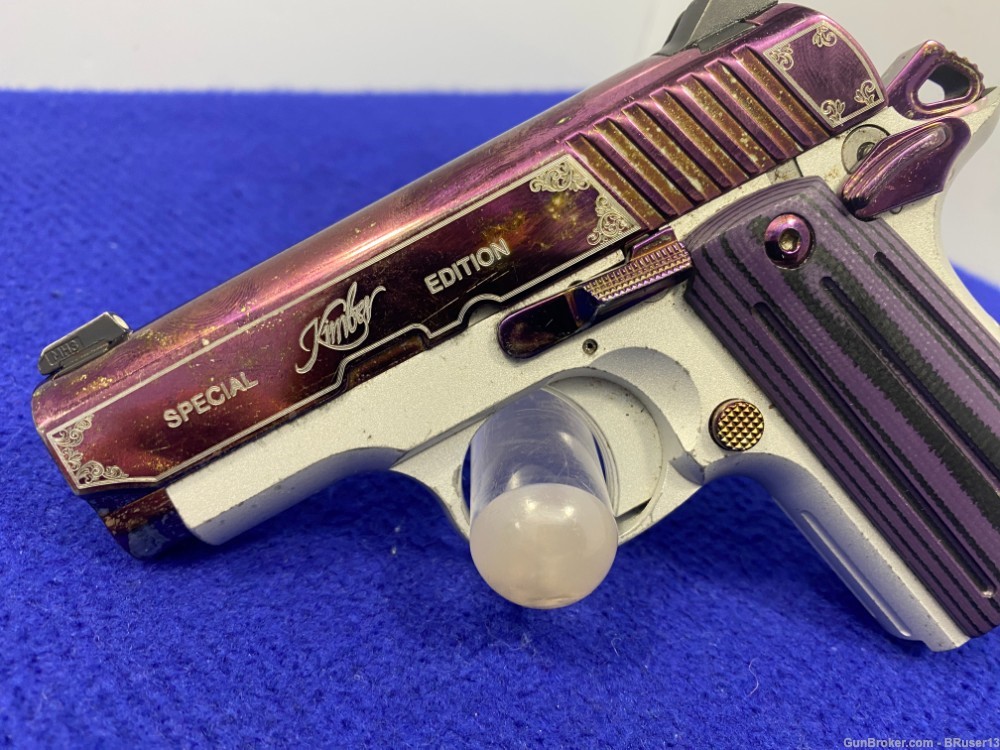 Kimber Micro Amethyst .380 ACP 2.75" *SPECIAL EDITION AMETHYST PVD FINISH*-img-5