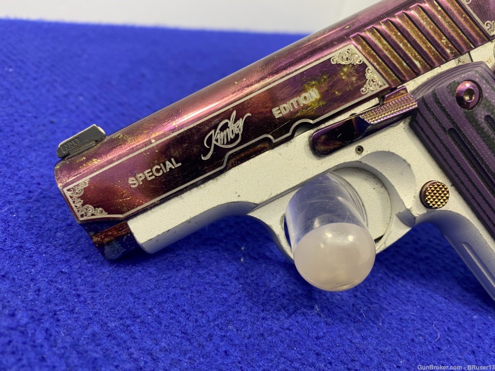 Kimber Micro Amethyst .380 ACP 2.75" *SPECIAL EDITION AMETHYST PVD FINISH*-img-6