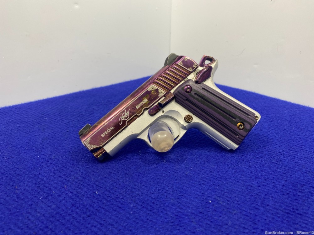 Kimber Micro Amethyst .380 ACP 2.75" *SPECIAL EDITION AMETHYST PVD FINISH*-img-0