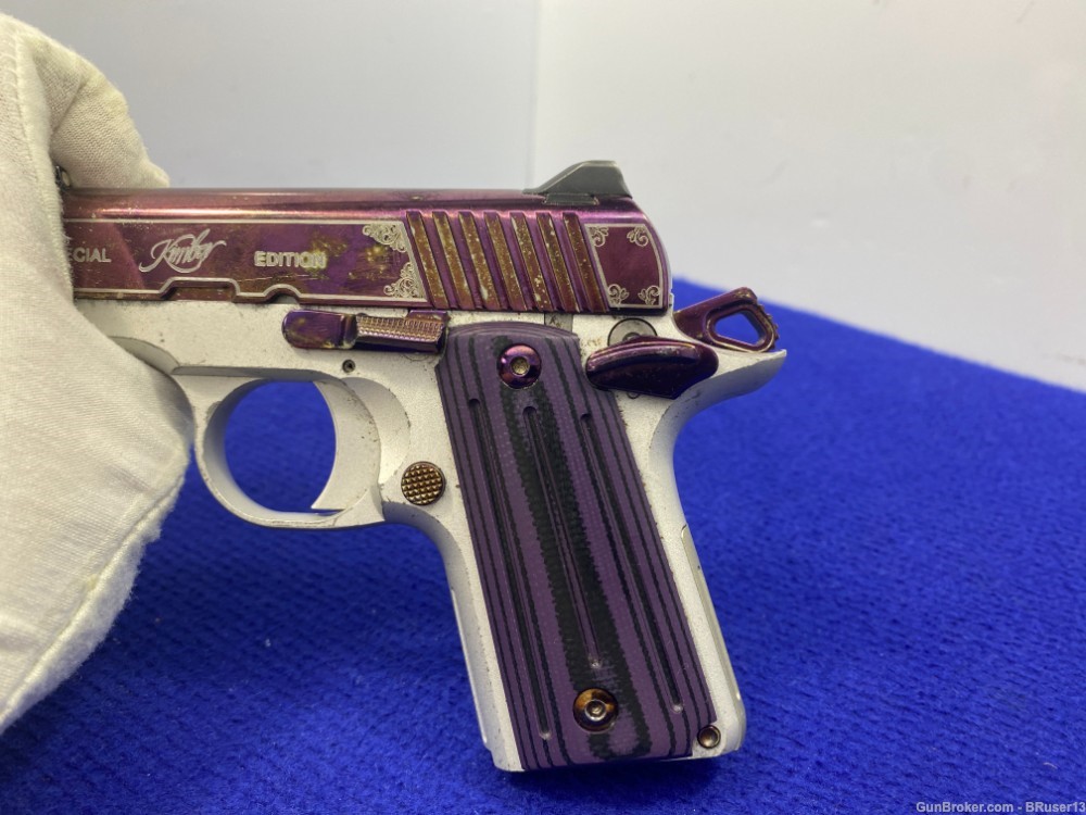 Kimber Micro Amethyst .380 ACP 2.75" *SPECIAL EDITION AMETHYST PVD FINISH*-img-29
