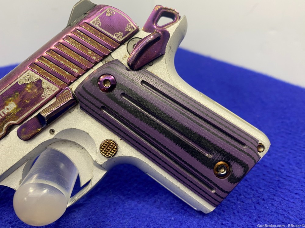 Kimber Micro Amethyst .380 ACP 2.75" *SPECIAL EDITION AMETHYST PVD FINISH*-img-3