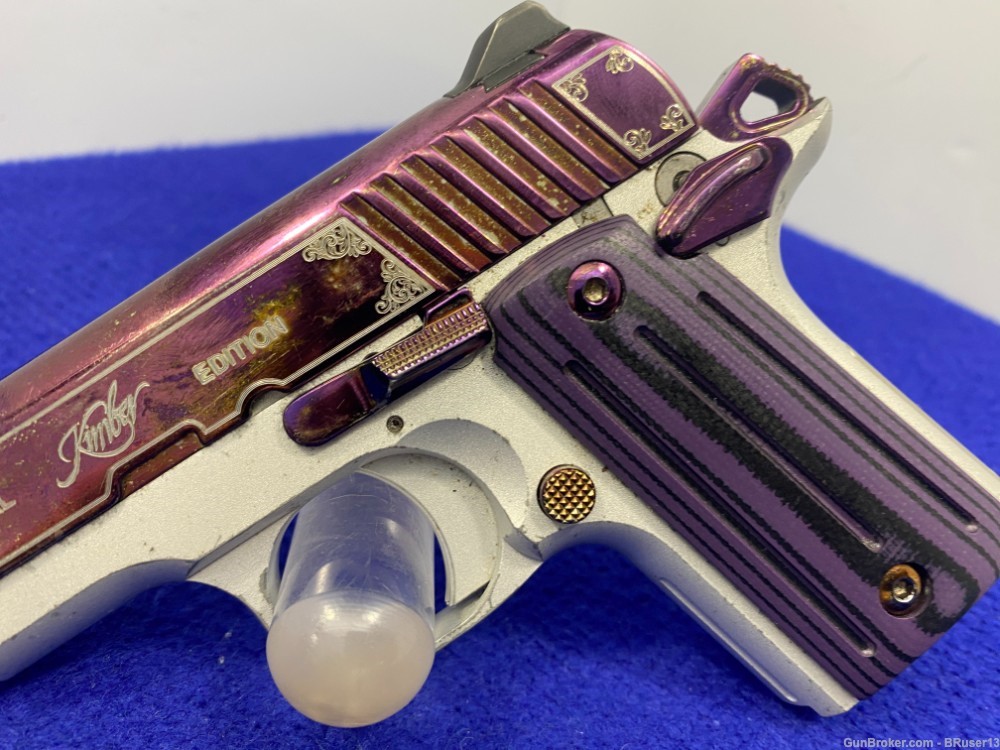 Kimber Micro Amethyst .380 ACP 2.75" *SPECIAL EDITION AMETHYST PVD FINISH*-img-4