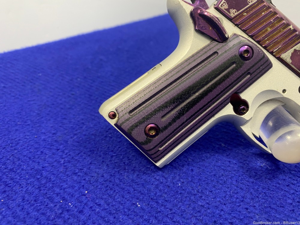 Kimber Micro Amethyst .380 ACP 2.75" *SPECIAL EDITION AMETHYST PVD FINISH*-img-11