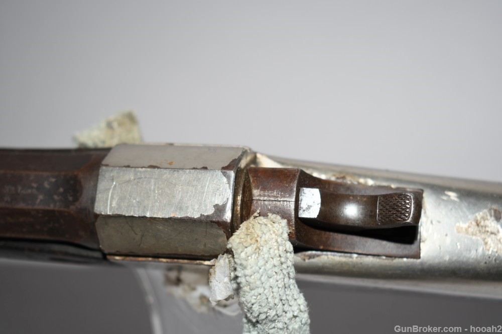 Antique Marlin Ballard Single Shot Falling Block Rifle Project 32 Long READ-img-18