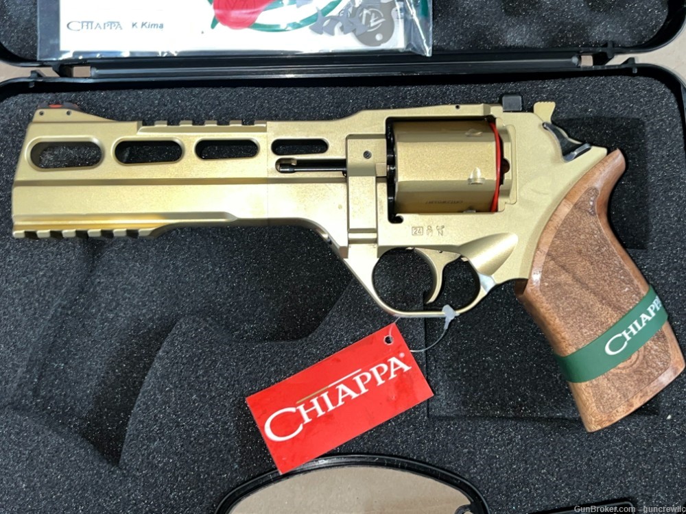 Chiappa Rhino 60DS 60 DS 357Mag 357 Mag Magnum 6" 340225 GOLD LAYAWAY-img-2