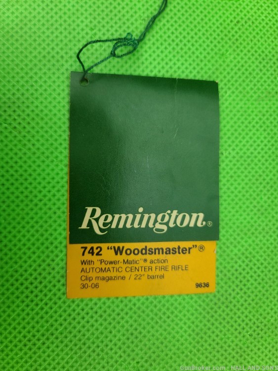 Remington 742 * WOODSMASTER * 30-06 BORN 1976 In Original Box -img-4