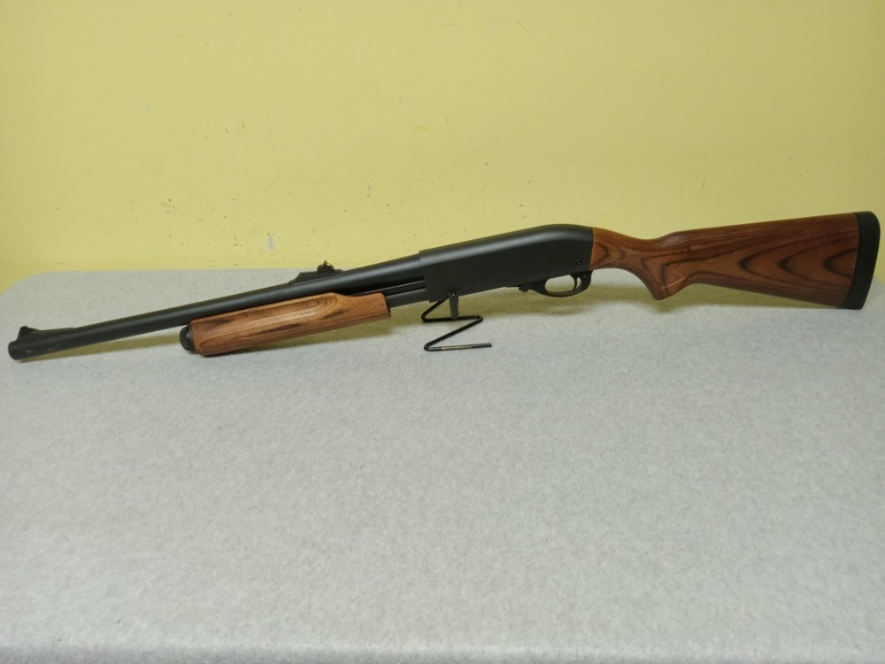 Remington 870 Pump Shotgun, 12G, 20" Barrel, Fully Rifled-img-0