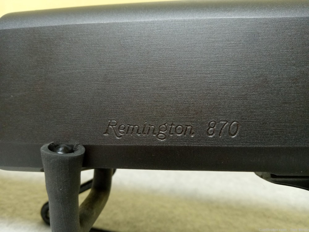 Remington 870 Pump Shotgun, 12G, 20" Barrel, Fully Rifled-img-5