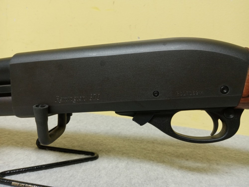 Remington 870 Pump Shotgun, 12G, 20" Barrel, Fully Rifled-img-3