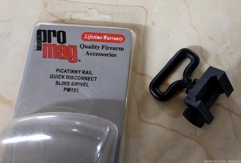 Factory New Old Stock Pro Mag Picatinny QD Sling Swivel (PM 131)-img-3