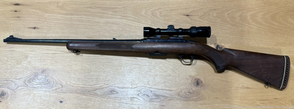 Winchester Model 100 .308 Scoped Semi Automatic Hunting Rifle Wood Stock-img-4