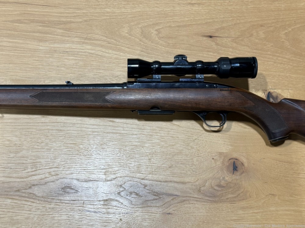 Winchester Model 100 .308 Scoped Semi Automatic Hunting Rifle Wood Stock-img-6