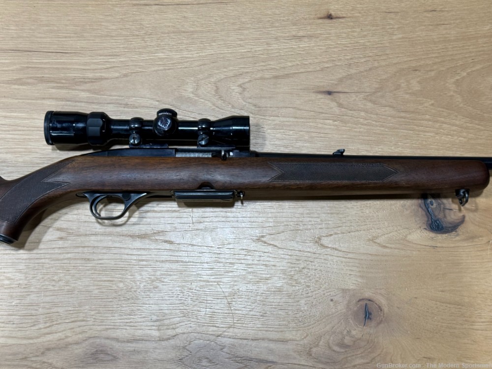 Winchester Model 100 .308 Scoped Semi Automatic Hunting Rifle Wood Stock-img-2